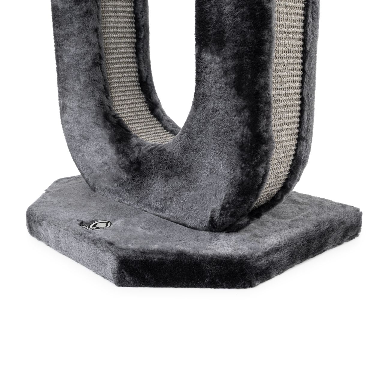 UniqueCurve U-vormige krabpaal in antraciet