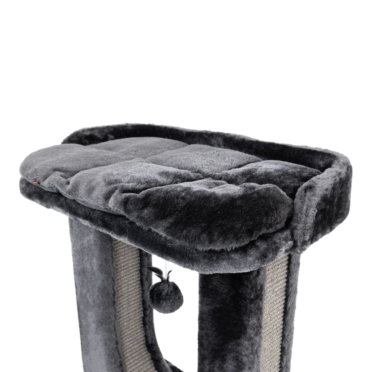 UniqueCurve U-vormige krabpaal in antraciet