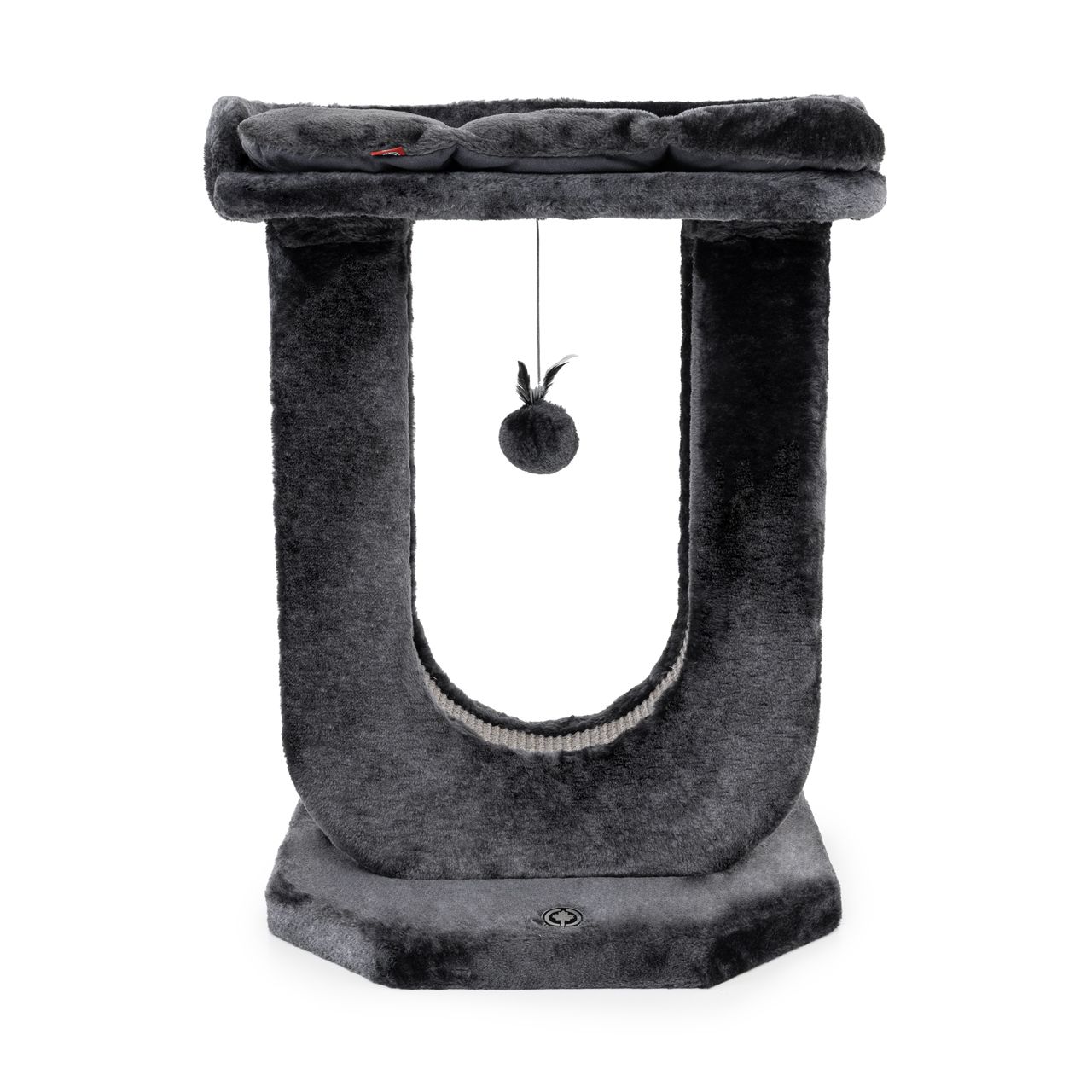 UniqueCurve U-vormige krabpaal in antraciet